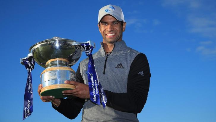 Golfer Aaron Rai
